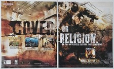 Kill Switch Vintage Original 2-Page Print Ad PlayStation Xbox PC Namco 2003 picture
