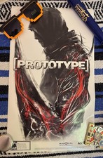 VTG 2009 Prototype Video Game Promo Poster Map Biohazard GameStop Alex Mercer picture