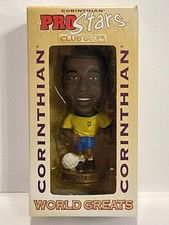 Corinthian ProStars Pele Brazil Home Kit World Greats Mini Soccer Figure Boxed picture