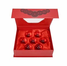 3.5cm GT All 7 Red Black Star Dragon Balls Resin Crystal picture
