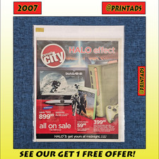 2007 Halo 3 Circuit City 28 Page Unread Catalog picture