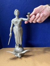 Lady justice Cast Iron statue For Top Of Flag picture