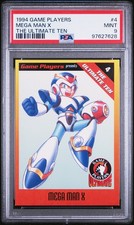 1994 GAME PLAYERS THE ULTIMATE TEN #4 MEGA MAN X PSA 9 picture