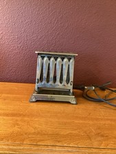 Vintage Westinghouse Art Deco Chrome Turnover Toaster Model TT-3 (110V 550W) picture