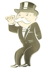 McDonald’s Monopoly Mr. Monopoly Promo Promotional Poster Sign Store Display 24