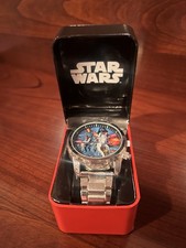 Disney STAR WARS Watch BIG FACE Collectible RARE one Full Cast picture