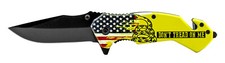 4.75 inch Don't Tread on Me Assisted Folding Pocket Knife -  picture