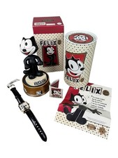 Vintage Felix the Cat Fossil Watch 593 of 5000 Made With Bobblehead NEW LI-1642 picture