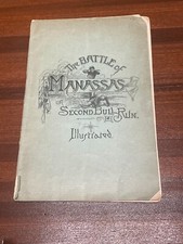 Rare Battle of Manassas or Second Bull Run Illustrated 1866 Original Copy picture