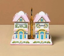 🏠 LENOX Spice Village Salt & Pepper Set with Tray 2026 NEW IN BOX picture