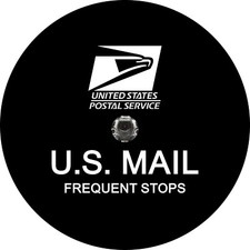 U.S. Postal Mail Frequent tire cover Stop JL Camera Access Any Size picture