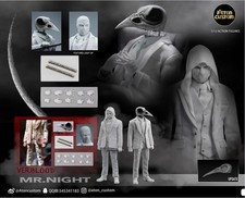 1/12 Scale Moon Knight Mr.night Aton Custom Movable Action Figures Collectibles picture