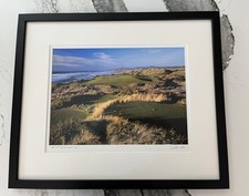 Framed Bandon Dunes 6th Hole, View 9 Photograph By Wood Sabold, 22.5” X 18.75” picture