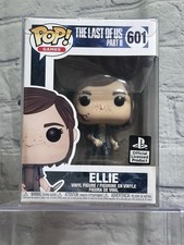 RARE Funko Pop Games - The Last of Us: Part 2 - Ellie #601 - 2020 DAMAGED BOX picture