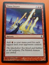 1x MANA GEYSER - Conspiracy/Games Night/Fifth Dawn - MTG - Magic the Gathering picture