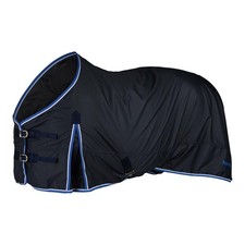 HORZE Glasgow Lightweight Waterproof Turnout Horse Sheet – No Fill, Dark Blue, 7 picture
