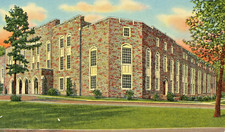Postcard Early View of Gymnasium & Indoor Stadium at Duke University, Durham, NC picture