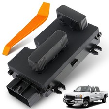 12450166 Driver Side Power Seat Switch for Chevrolet Silverado 1500 2500 | for 2 picture