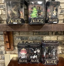American McGee's Alice 6 Figure Lot Alice, Caterpillar, Mad Hatter & More picture