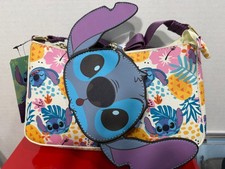 Disney Lilo & Stitch tropical sling crossbody bag with coin purse BNWT picture