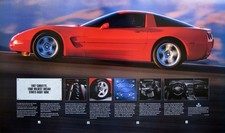 1997 C5 Official GM Corvette poster - Double (2) sided - PRISTINE CONDITON L@@K picture
