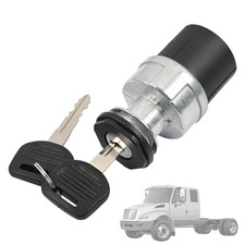 Ignition Switch with Two Keys Compatible with International 4400 7-TON 11-TON Re picture