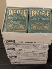 Case Of 24 Bicycle Oddvice Deck O' Decks Playing Cards Limited Edition SEALED picture
