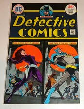BATMAN DETECTIVE COMICS #448 COOL CLASSIC COVER VF+ 8.5 APARO 1975 picture