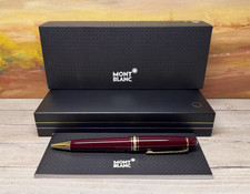 MONTBLANC Meisterstuck Gold Trim Burgundy LeGrand 161R Ballpoint Pen, NOS picture