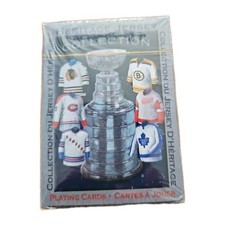 NHL Heritage Jersey Collection Playing Cards New Sealed Original Six Teams picture