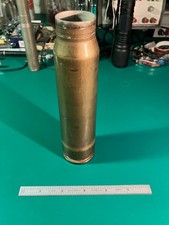 1992 USAF A-10 Warthog GAU-8 30mm Aluminum Shell Case Fired Spent Aerojet Relic picture
