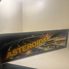 Atari Asteroids sonic Arcade Marquee Original Game Advertising 1979 authentic picture
