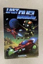 Last Duel Arcade cabinet side decal. Capcom Original NOS picture