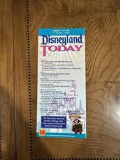 Vintage Today at Disneyland Souvenir Guide August 9-15 1996 picture