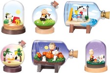 Re-Ment SNOOPY TIME Terrarium 1 Box Complete Set of 6 JAPAN NEW picture