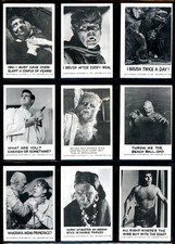1961 LEAF SPOOK STORIES Horror 1ST SER FULL 72 CARD SET EX+ Universal Pictures picture