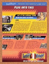 2004 Microsoft Xbox Butterfinger Game Tips Original Advertisement / Promo v1 picture