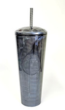 Starbucks Gray Black 24oz Tumbler NEW  picture