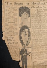 1925 Newspaper Pages Antique Americana Memorobilia Minneapolis Journal picture