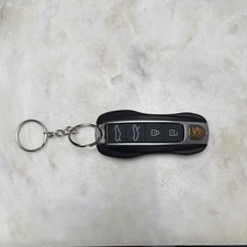 Porsche 911 Display Key Fob Non Functional No Chip Uncut Blank Blade picture