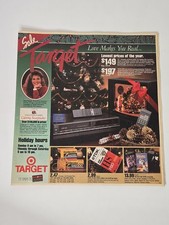 Target Holiday Catalog Circular December 1989 Vintage Toys Nintendo Game Ads picture