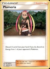 Pokemon - Plumeria #120/147 - SM - Burning Shadows Uncommon picture