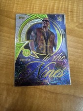2026 Topps Universe WWE The Rock Dressed To The Nines Green Nebula /150 Rare picture