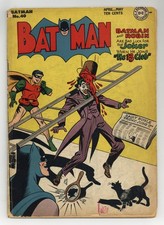 Batman #40 GD+ 2.5 1947 picture