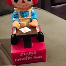 Janex Corp. Vintage Raggedy Ann Plastic  Original Collectible Stapler picture