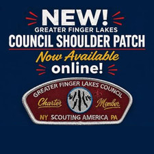 First Issue Council Shoulder Patch (CSP) - Greater Finger Lakes Scouting America picture