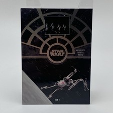 2017 Topps Star Wars 40th Anniversary 1/1 Film Cell Card FCC-45 Dueling Starship picture