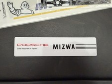 Porsche MIZWA Japan Dealer Sticker 911 964 993 6.5
