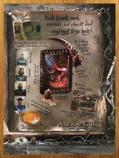 2002 Asheron's Call Dark Majesty PC Vintage Print Ad/Poster Video Game Promo Art picture