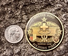 Walter Reed Army Medical Center Warrior Care Soldiers First Challenge Coin picture